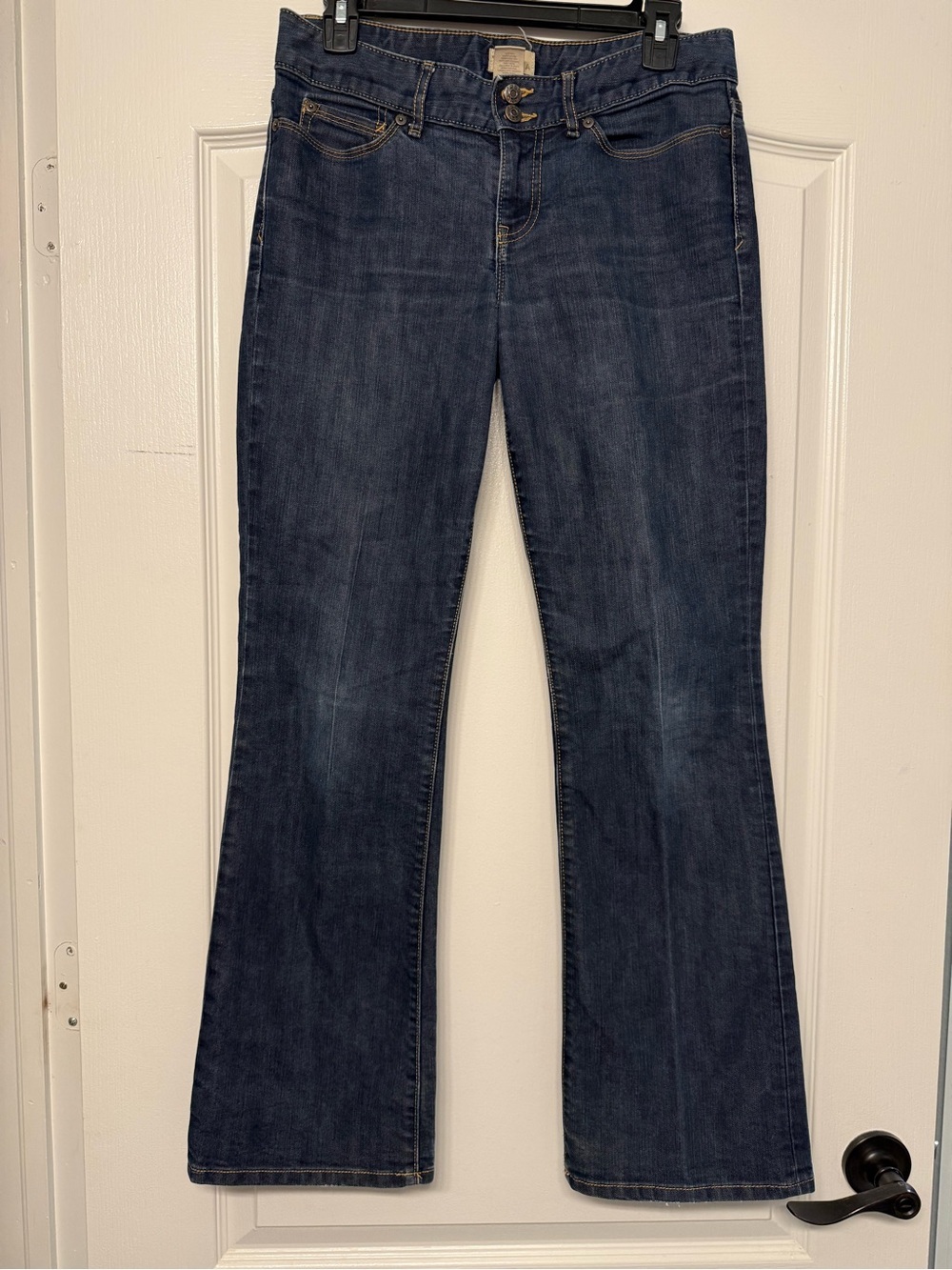 Gap Essential Bootcut Jeans Dark Wash Stretch Denim Women’s Size 4/27A